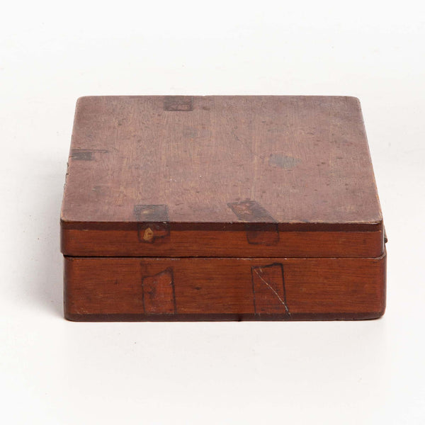 Brass Gurley Surveyors Compass in Wood Case (No Glass)