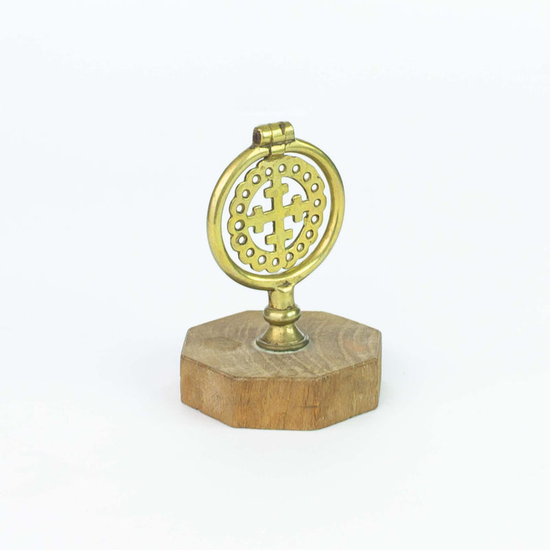 Brass Swinger Terret on Stand