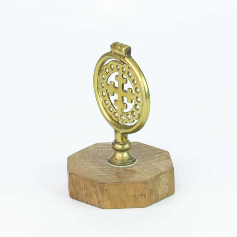 Brass Swinger Terret on Stand