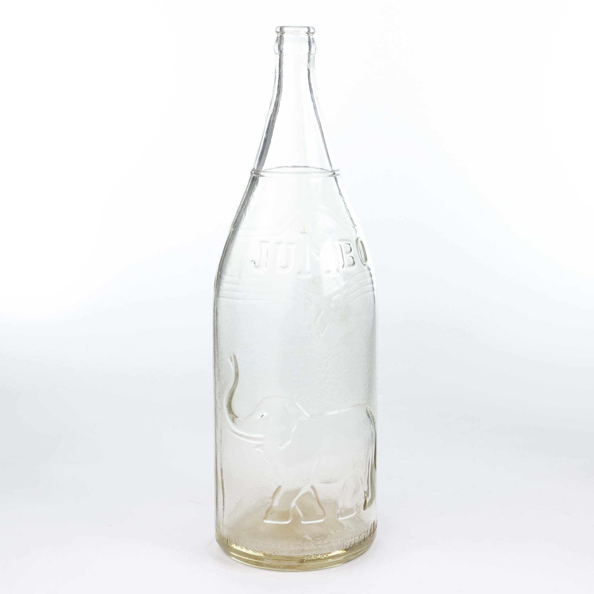 Jumbo Beverage Elephant Bottle Iron Crow