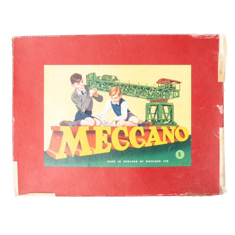 Original 1950's Meccano #5 Model Set