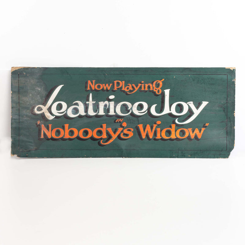 Movie Poster From Winnipeg Nobody's Widow
