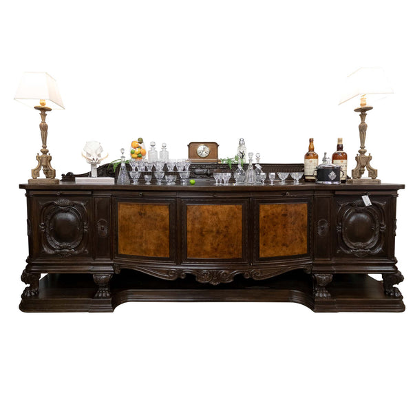 Oak Sideboard Bar