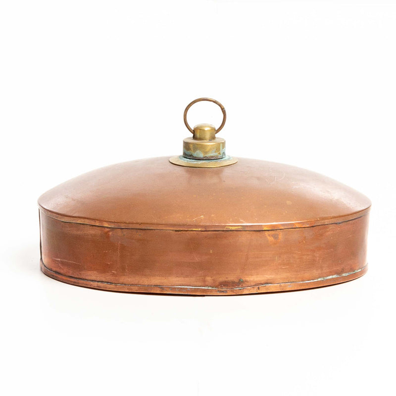 Oval Copper Foot Warmer - 8 1/2" x 11"