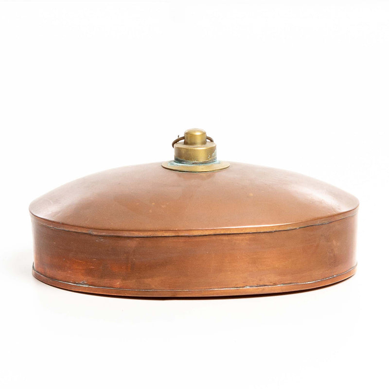 Oval Copper Foot Warmer - 8 1/2" x 11"
