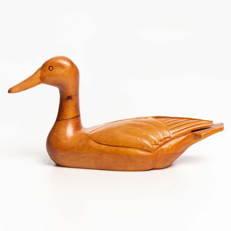 Argyle Pine Duck Decoy Signed Robert Kelly