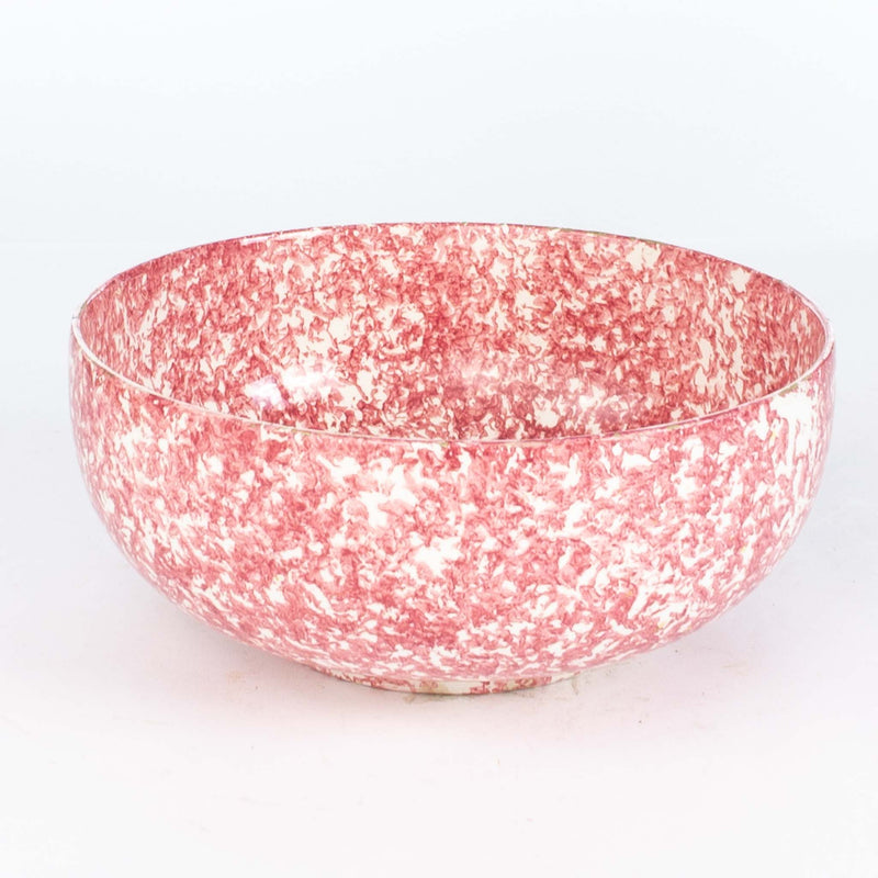 Pink Sponge Painted Bowl