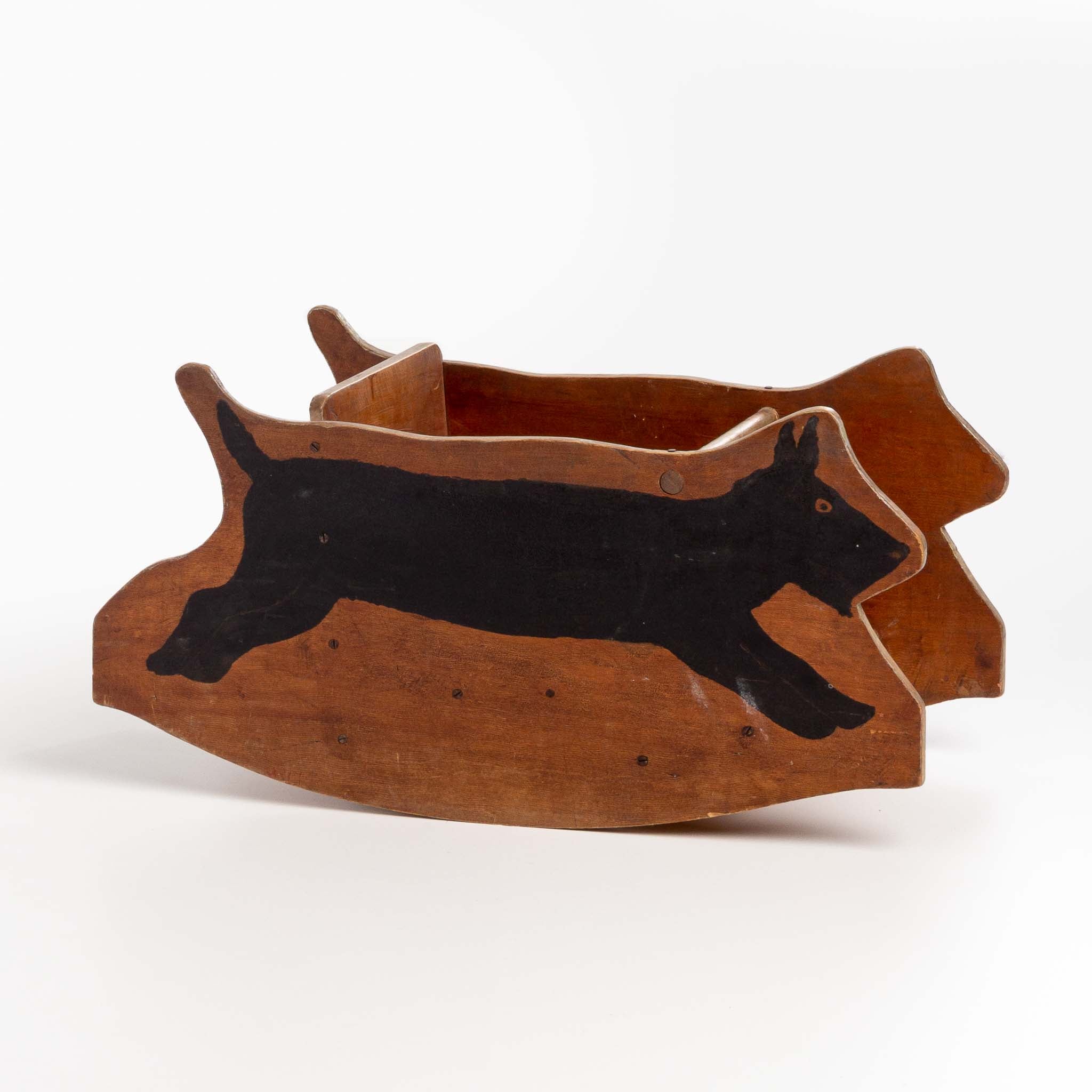 Crow Rocking Chair Rocking Chair with Dog Painting – Iron Crow