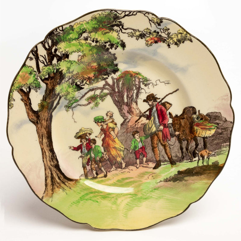 Royal Doulton "The Gipsies" Plate