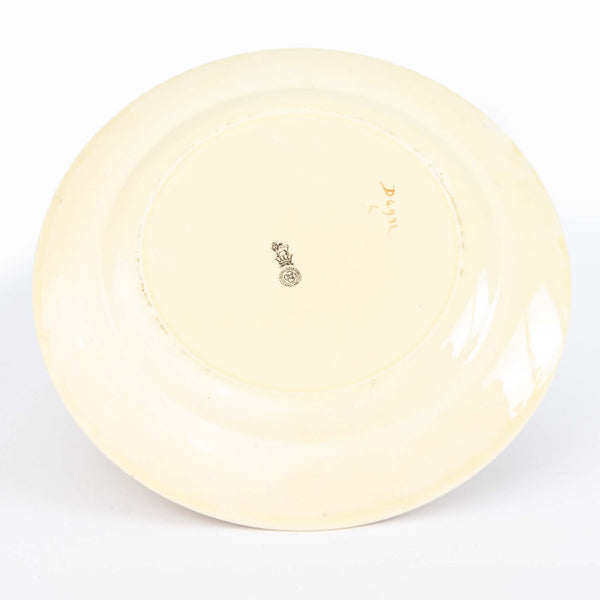Royal Doulton Series Ware Dinner Plate Depicting Woman in Garden