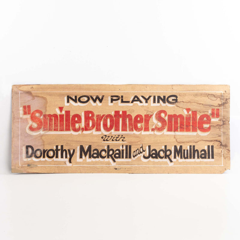 Movie Poster From Winnipeg Smile Brother Smile
