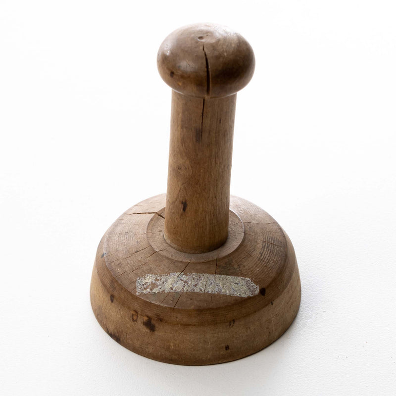 Wood Swan Butter Press