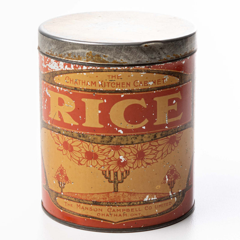"The Chatham Kitchen Cabinet" Tin - Rice