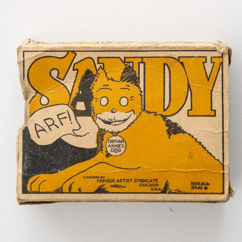 Tin Sandy The Dog Toy (No Key, Boxed)