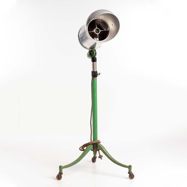 Arnao Hair Dryer on Green Metal Stand