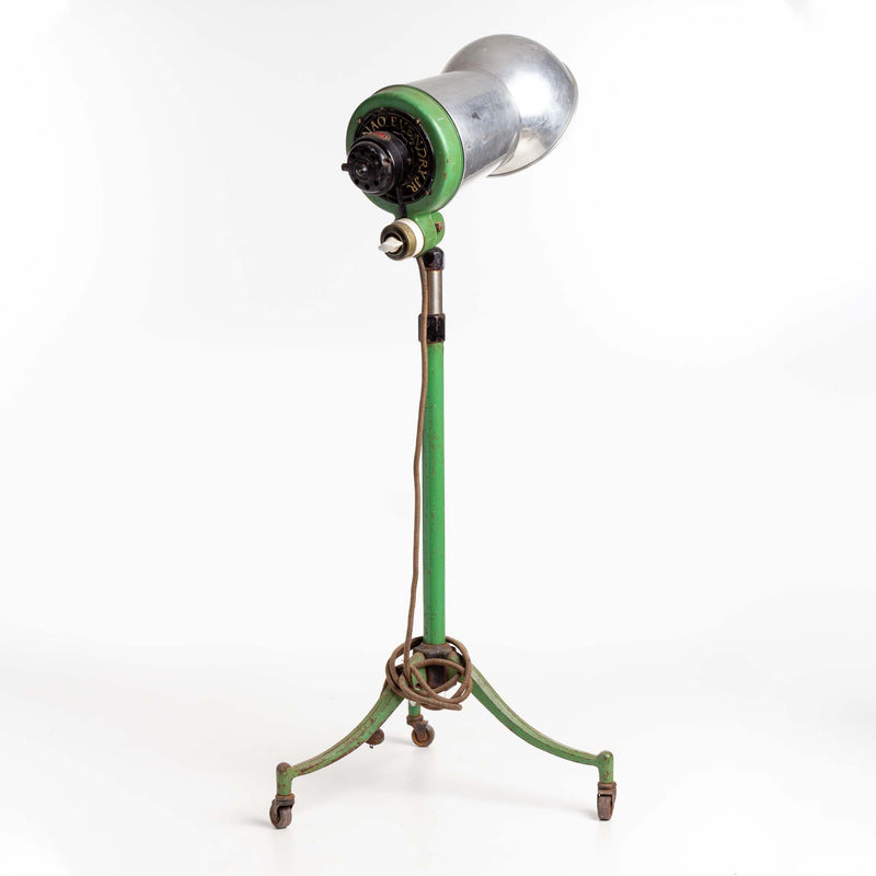 Arnao Hair Dryer on Green Metal Stand