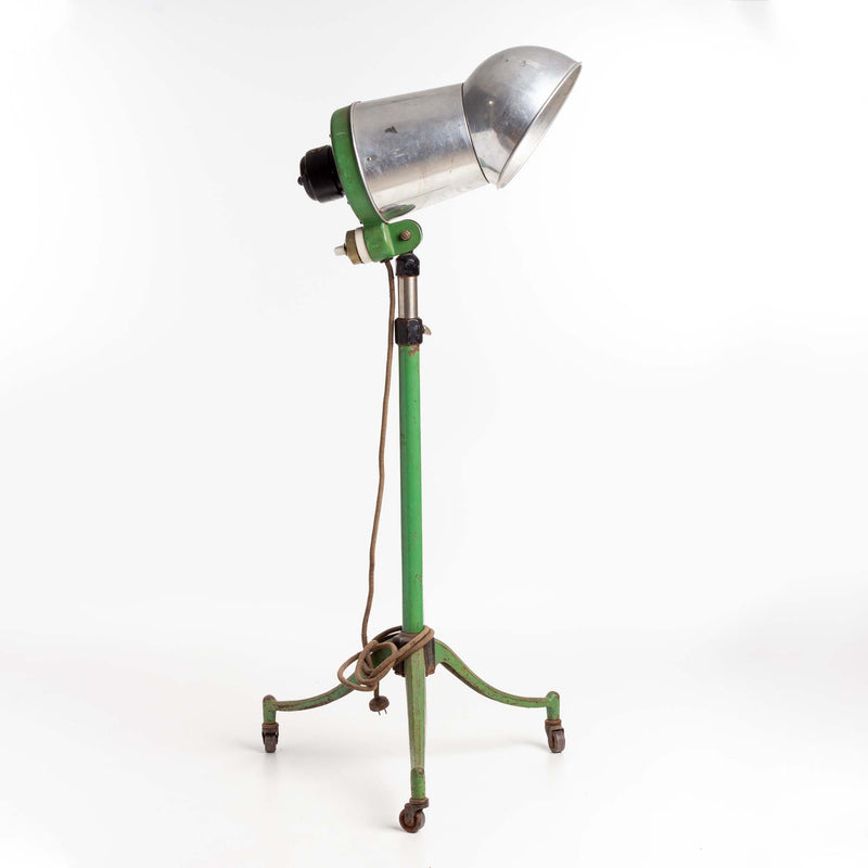 Arnao Hair Dryer on Green Metal Stand