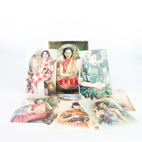 Asian Women Postcards in Folder (Pack of 10)