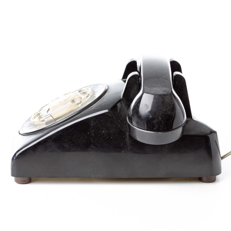 Black Rotary Dial Telephone