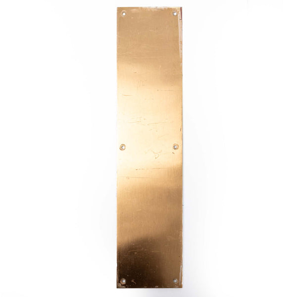Brass Push Plate - 3.5x15