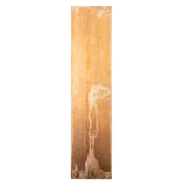 Brass Push Plate - 3.5x15