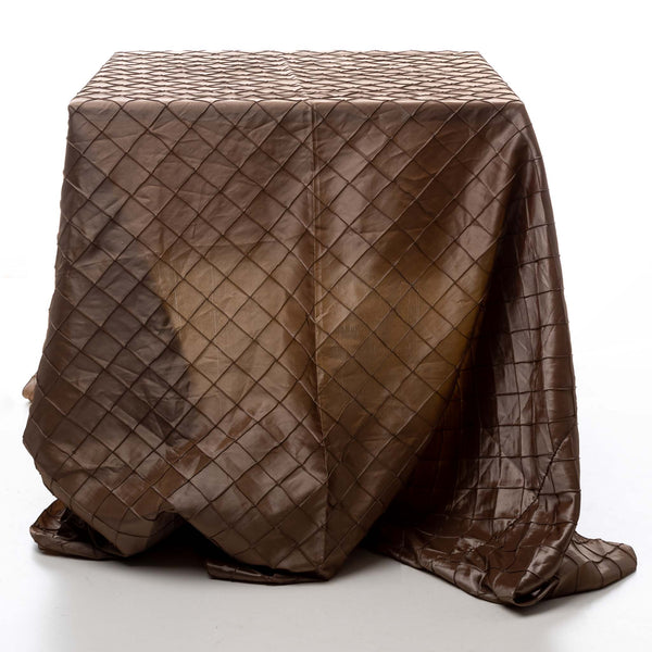 Brown Satin Tablecloth