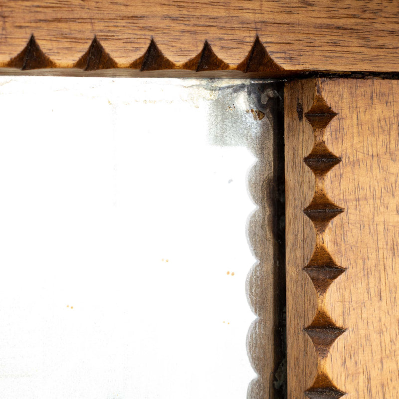 Butternut Eastlake Sideboard with Mirrored Back