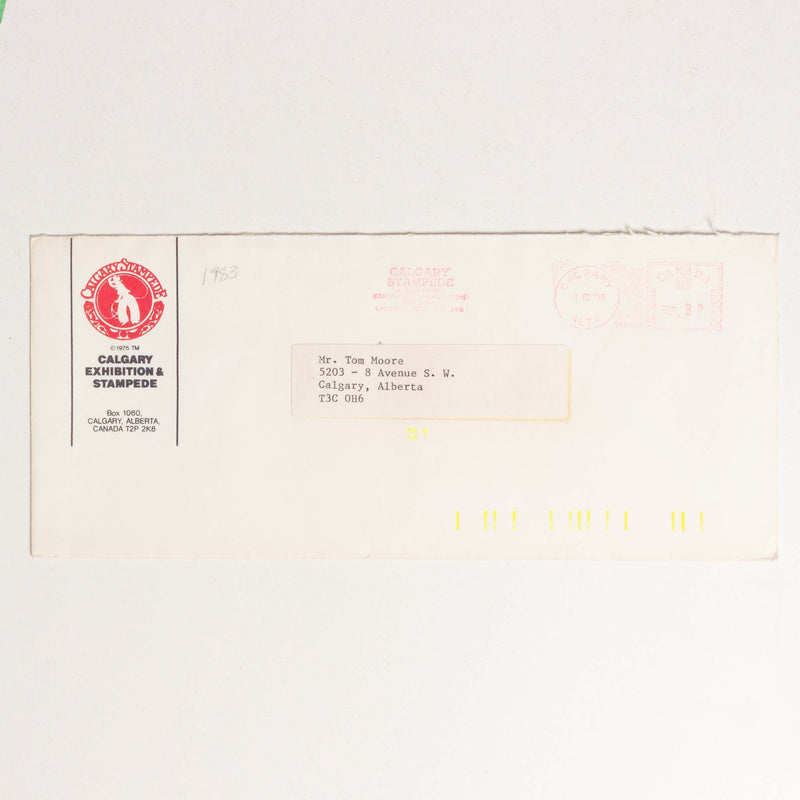 1983 Calgary Stampede Envelope