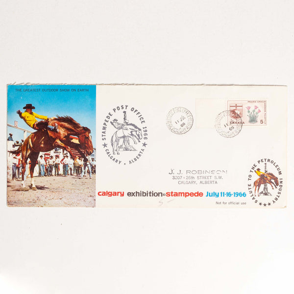 1966 Calgary Stampede Envelope