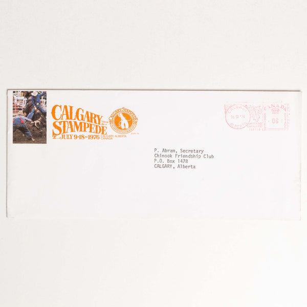 1976 Calgary Stampede Envelope