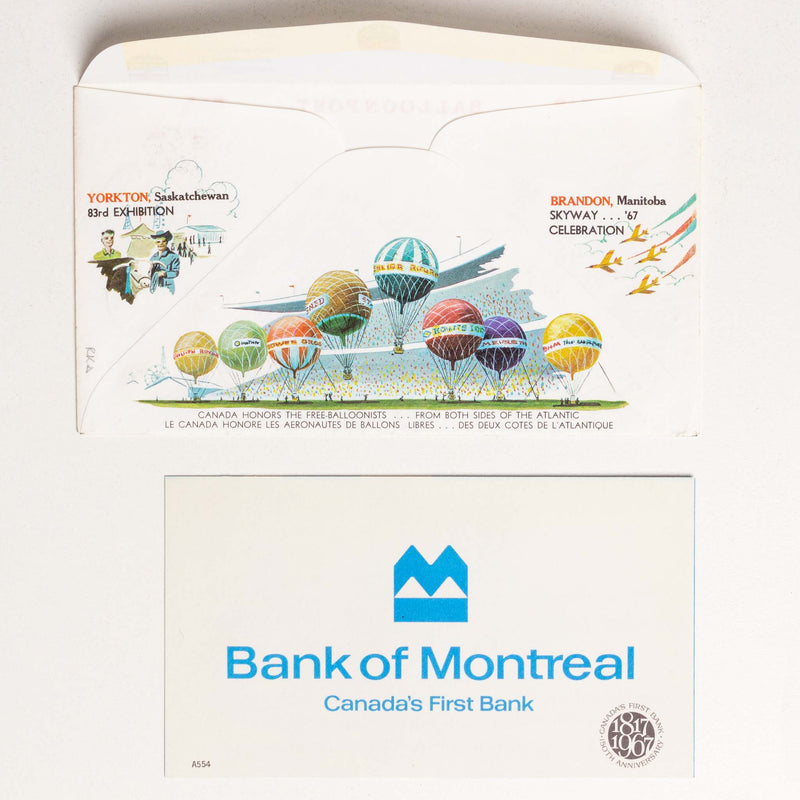 1967 Calgary Stampede Post Office Centennial Envelope