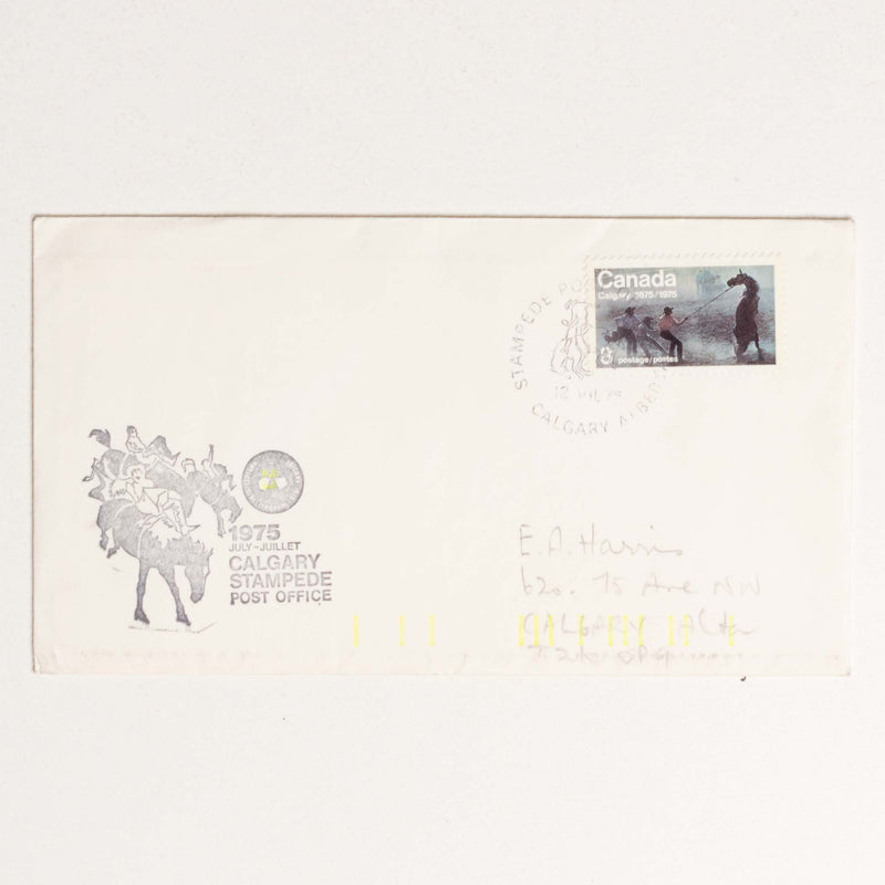 Calgary Stampede Envelope - 1975