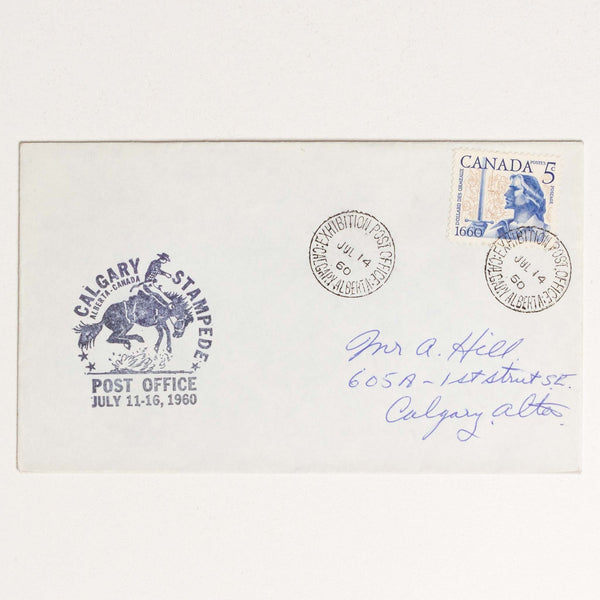 Stampede Post Office Envelope - 1960