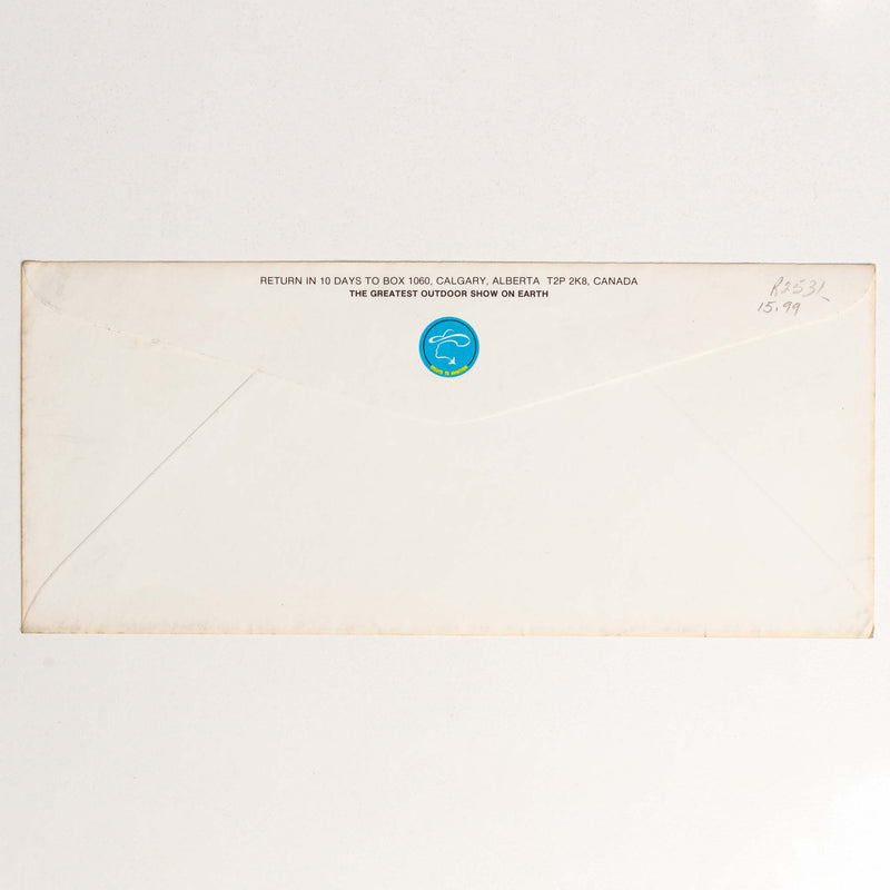 1974 Calgary Stampede Post Office Envelope