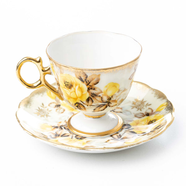 Castle China Cup & Saucer