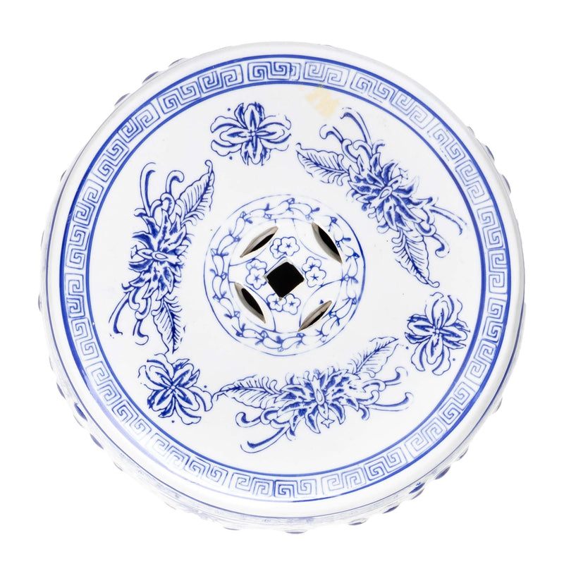 Chinese Porcelain Chinoiserie Garden Stool