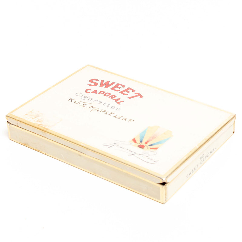 Sweet Caporal Flat Cigarette Tin