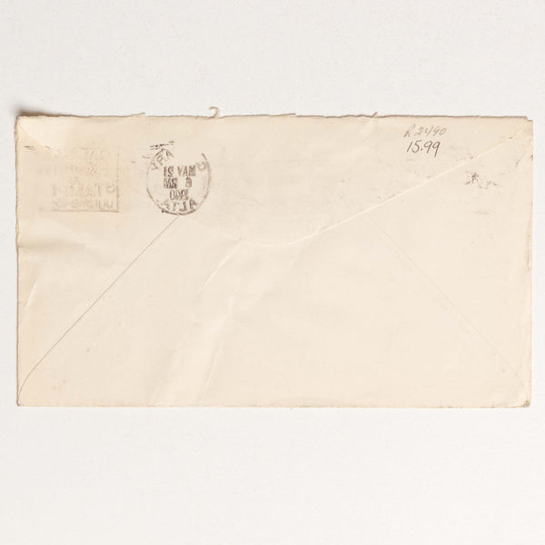 Harry Jacques Envelope - 1940 with Calgary Stampede Stamp