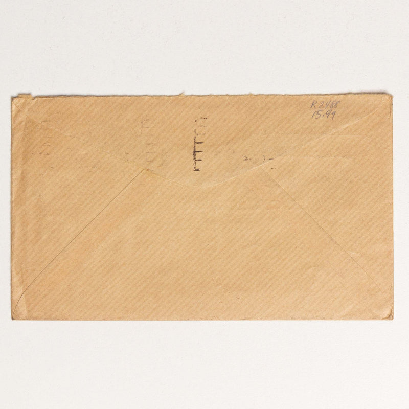 Envelope to S.C. Clowes - 1939, Calgary Stampede Stamp