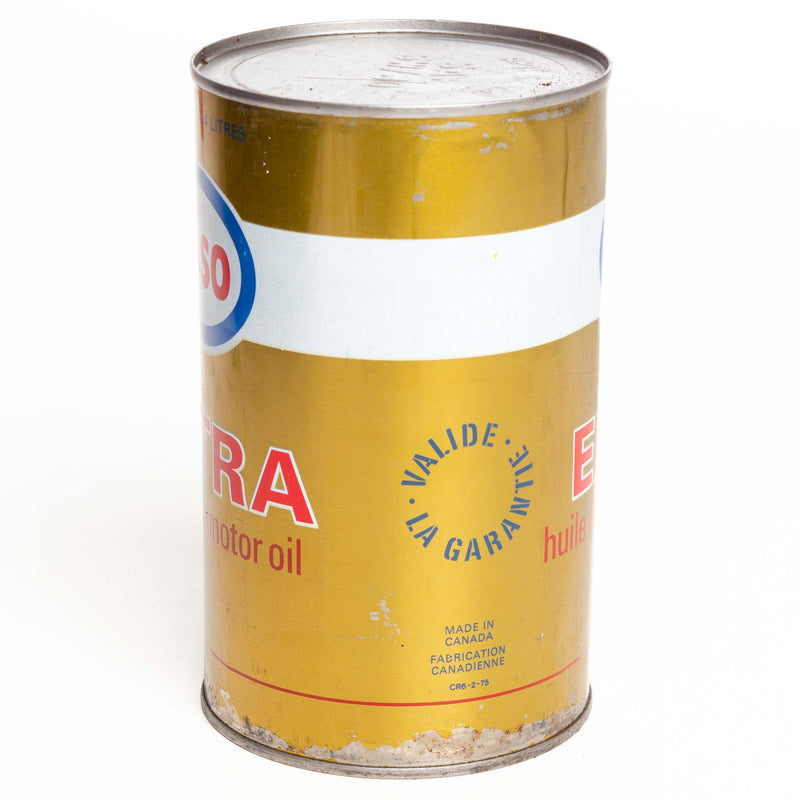 Esso Extra 1-Quart Metal Oil Can