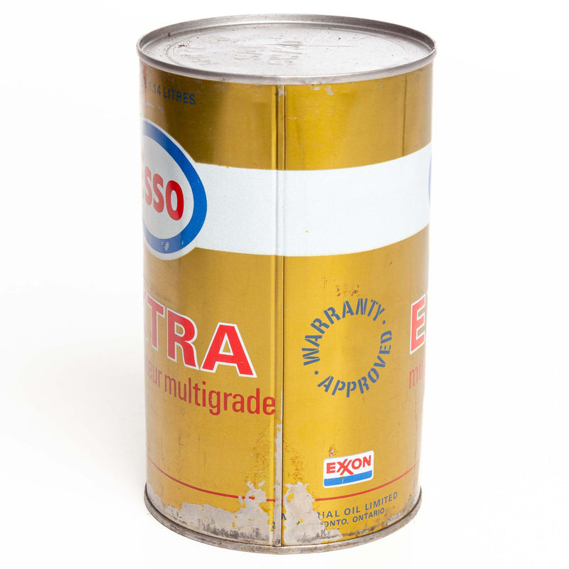 Esso Extra 1-Quart Metal Oil Can