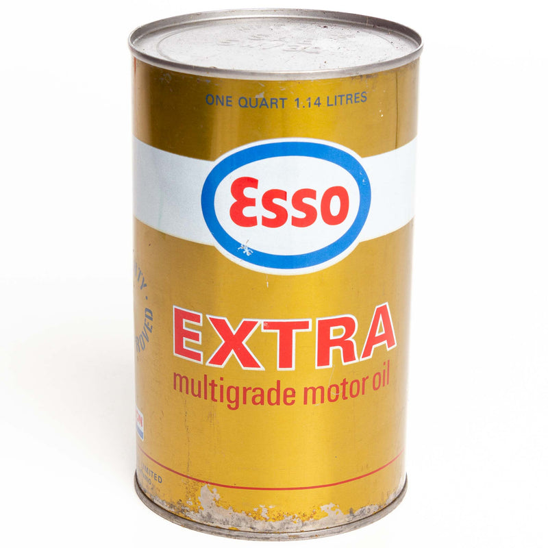 Esso Extra 1-Quart Metal Oil Can