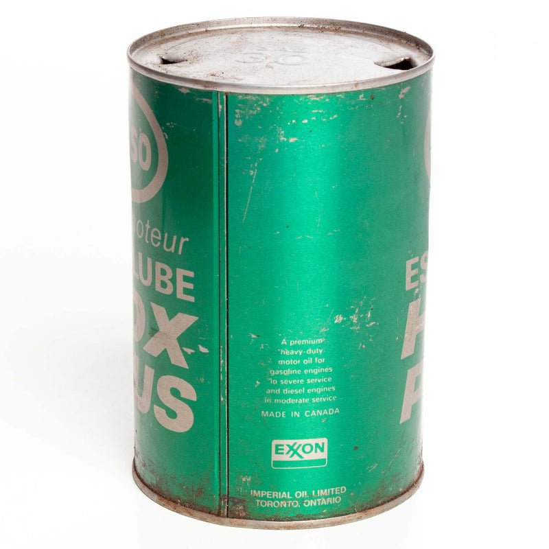 Green Esso HDX Plus 1 Litre Oil Can