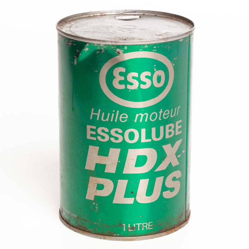 Green Esso HDX Plus 1 Litre Oil Can