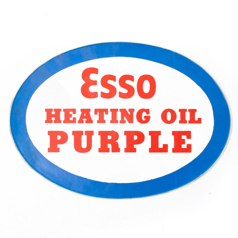 Esso Heating Oil Sticker