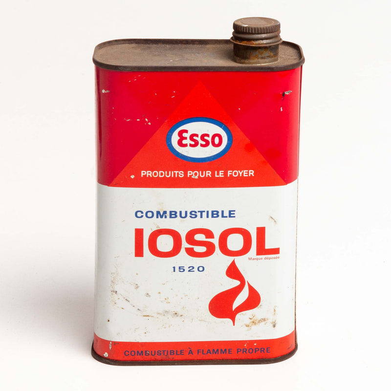 Esso Iosol Burning Fuel 32 Oz Can Full
