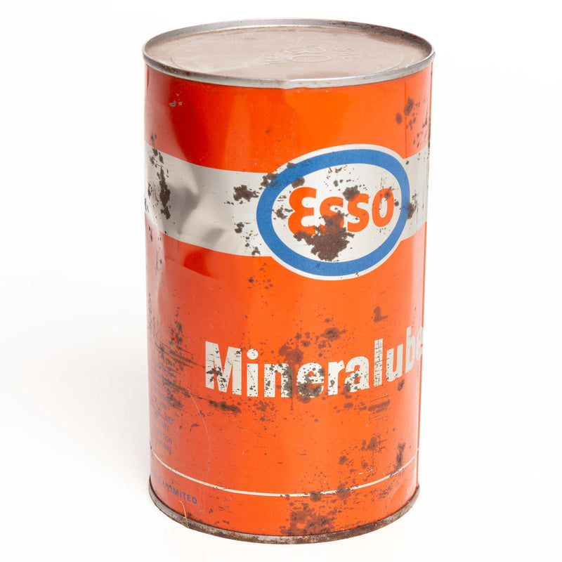 Esso Mineralube 1-Qt Metal Oil Can