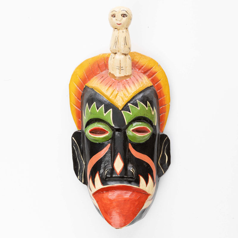 Exotic Tribal Wood Mask
