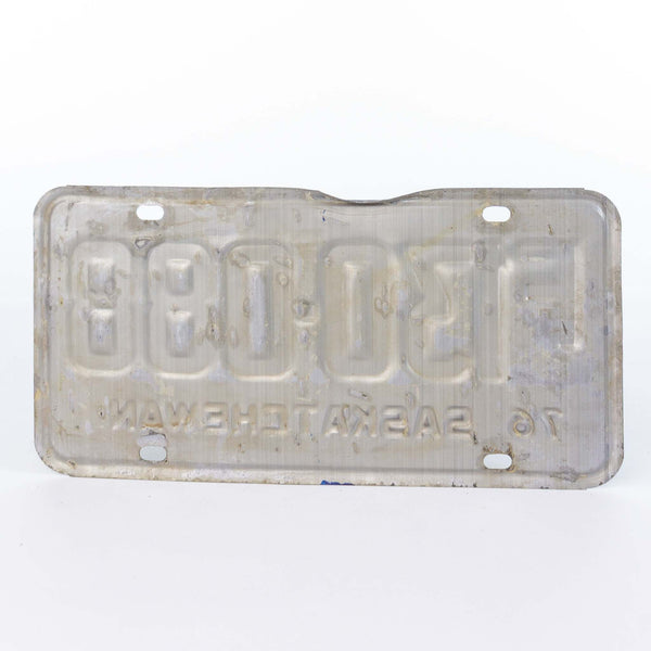 Saskatchewan 1976 Licence Plate
