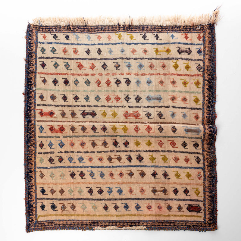 100% Wool Handmade Persian Kilim Flat Weave Rug